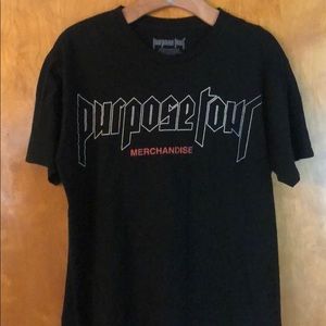 Justin Bieber Purpose Tour tee